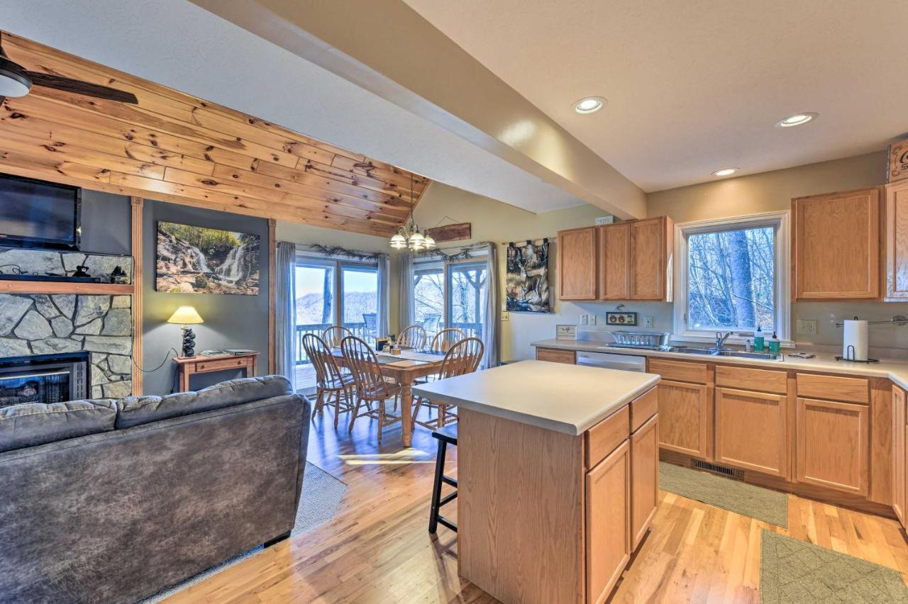 Maggie Valley Home With Mountain Views And Decks! Kültér fotó
